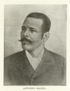 Antonio Maceo (siyah beyaz fotoğraf) by American Photographer