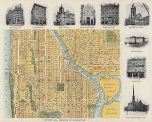 Manhattan İlçesi (s/b fotoğraf) by American Photographer