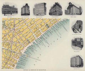 Manhattan İlçesi (s/b fotoğraf) by American Photographer