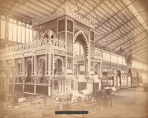Brezilya ve Hollanda bölümü, Ana Bina, Centennial Uluslararası Sergi, Philadelphia by American Photographer