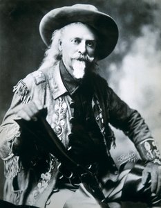 Buffalo Bill (1846-1917) (s/b fotoğraf) by American Photographer