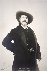 Buffalo Bill (1846-1917) kartpostalı by American Photographer
