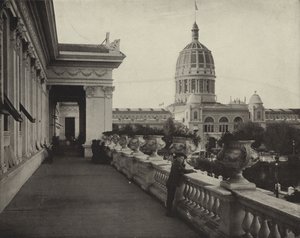 Kadın Binasının Doğu Verandası by American Photographer