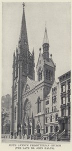 Fifth Avenue Presbiteryen Kilisesi, merhum Dr John Hall