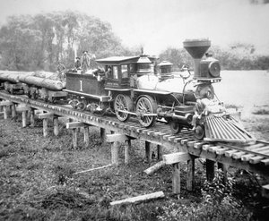 Yük Treni, Coss County, Oregon, 1880 dolayları (s/b fotoğraf) by American Photographer
