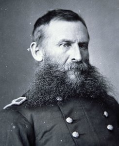 General George Crook (1828-90) (s/b fotoğraf) by American Photographer
