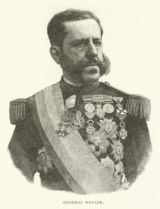General Weyler (siyah beyaz fotoğraf) by American Photographer