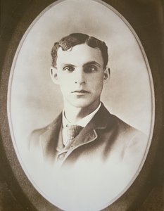 Henry Ford yaklaşık otuz yaşında (s/b fotoğraf) by American Photographer
