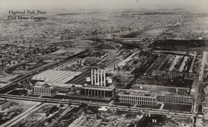 Highland Park Tesisi, Ford Motor Company, Detroit, Michigan by American Photographer