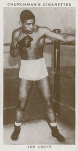 Joe Louis (1914-1981), Amerikan Dünya Şampiyonu ağır sıklet boksör by American Photographer