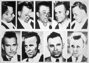 John Dillinger (s/b fotoğraf) by American Photographer