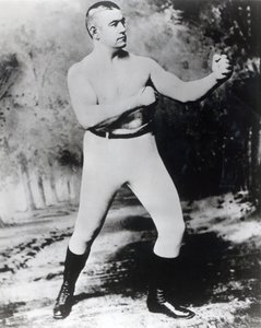 John L. Sullivan (s/b fotoğraf) by American Photographer