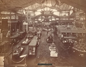 Ana Bina, 1876 Centennial Uluslararası Sergisi, Philadelphia (gümüş albümen baskı) by American Photographer