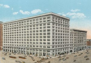Marshall Field and Company Perakende Mağazası, Eyalet ve Washington (renkli fotoğraf) by American Photographer