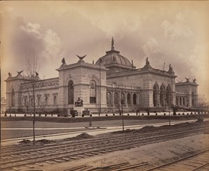 Centennial Exposition Anıt Salonu, 1876 (jelatin gümüş baskı) by American Photographer
