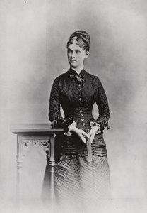 Bayan Theodore Roosevelt, 1882 dolayları (s/b fotoğraf) by American Photographer