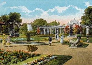 Pergola, Yönetim Binası yakınında, Washington Park (renkli fotoğraf) by American Photographer