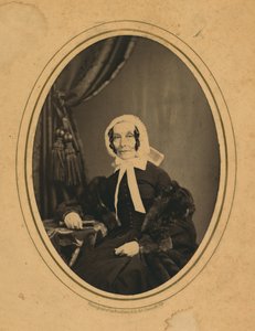 Rebecca Gratz, 1860 dolayları (s/b fotoğraf) by American Photographer