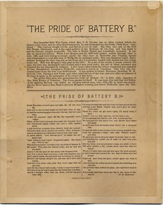 The Pride of Battery B, Frank H Gassaway, 336830'un arka yüzü (albüm fotoğrafı) by American Photographer