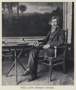 Merhum George Inness (s/b fotoğraf) by American Photographer