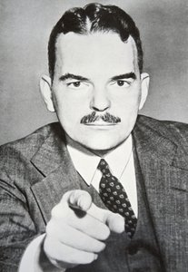 Thomas E. Dewey (1909-71) (s/b fotoğraf) by American Photographer