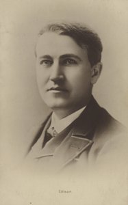 Thomas Edison (1847-1931), Amerikalı mucit by American Photographer