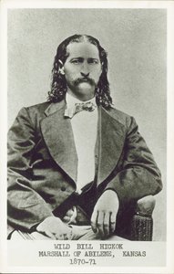 Vahşi Bill Hickok, silahşör, kumarbaz ve Batı Amerika