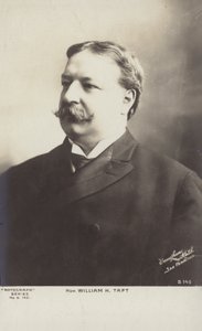 William Howard Taft (b/w fotoğraf) by American Photographer
