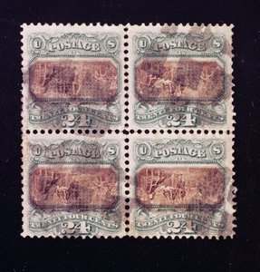 Dörtlü Bağımsızlık Bildirgesi bloğunun 24-cent imzalanması, 1869 by American School