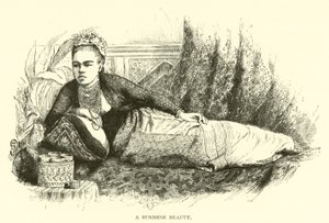 Bir Burma güzelliği by American School