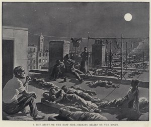 Doğu Yakasında Sıcak Bir Gece, Çatılarda Yardım Arayan (lito) by American School