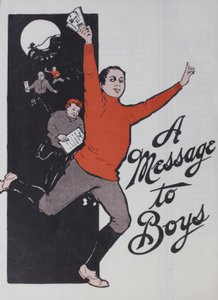 Erkeklere Mesaj, 1905 by American School