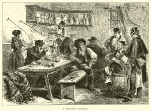 bir İspanyol tavernası by American School