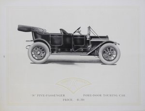 Abbott-Detroit Motorlu Arabalar, 1911 by American School