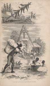 Bir pamuk fabrikasında çalışan Afrikalı Amerikalılar by American School