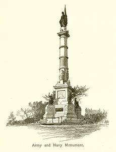 Ordu ve Donanma Anıtı, Boston Common by American School