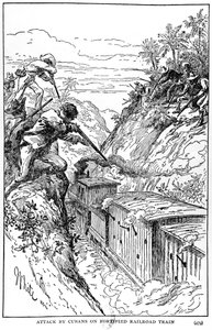 Kübalıların güçlendirilmiş demiryolu trenine saldırısı, 1898