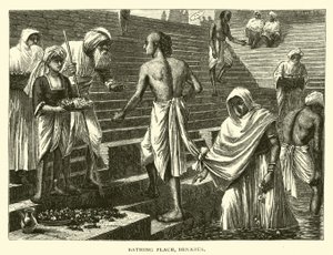Yıkanma yeri, Benares by American School