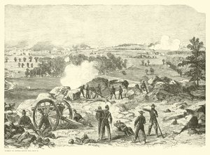 Gettysburg Savaşı, Küçük Yuvarlak Top Zirvesi, 2 Temmuz, Temmuz 1863 by American School
