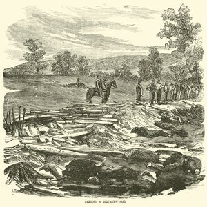 Bir göğüs kafesinin arkasında, Eylül 1862 by American School