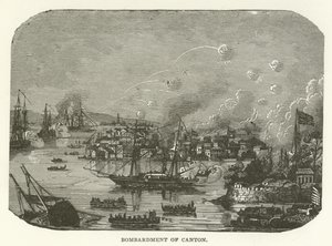 Kanton bombardımanı by American School