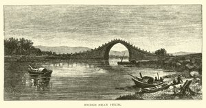 Pekin yakınlarındaki köprü by American School
