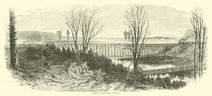 Askeri Demiryolu Köprüsü, Mart 1865 by American School