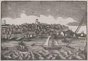 Brooklyn, New York (tahta oyma) by American School