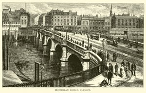 Broomielaw Köprüsü, Glasgow by American School