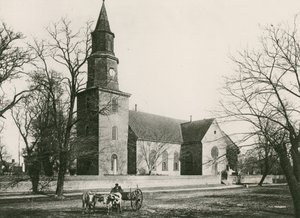 Bruton Parish Kilisesi (fotogravür) by American School
