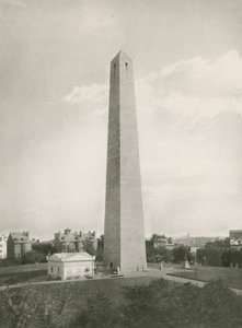 Bunker Hill Anıtı (fotogravür) by American School