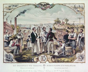 Industry We Thrive, Kimmel ve Voigt tarafından yayınlandı, 1873 by American School