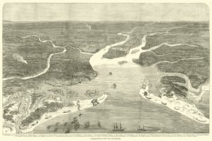 Charleston ve çevresi, Temmuz 1863 by American School