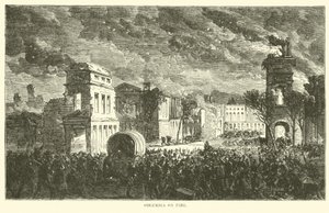 Columbia yanıyor, Şubat 1865 by American School